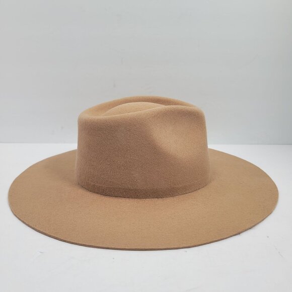 Patina Women's Tan Wool Felt Handcrafted Hat Size Small - Picture 4 of 10